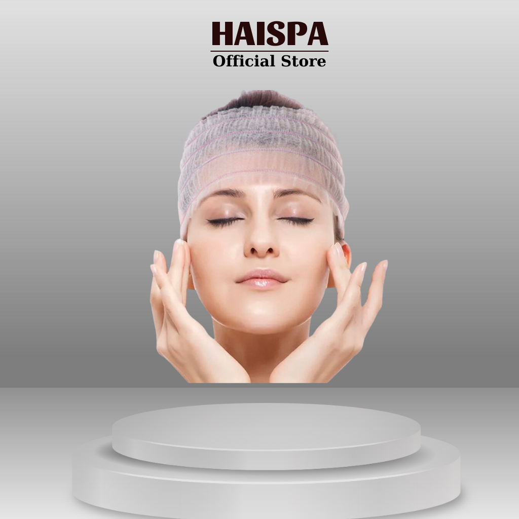 Băng đô nịt tóc, Băng nịt tóc dùng 1 lần, túi 100 cái – Giải pháp tiện lợi cho spa và chăm sóc da